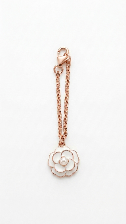 Signature Bloom Charm White
